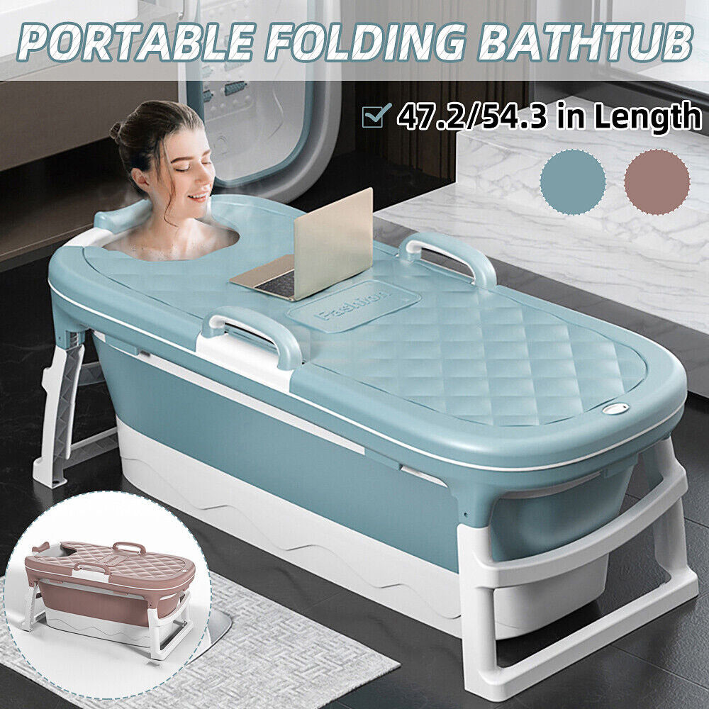 EasyRite Foldable Bathtub for Adults 115cm