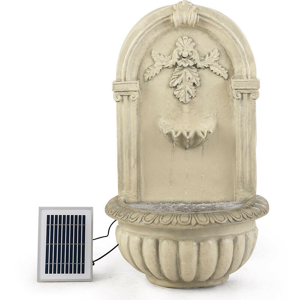 Potenza Solar Powered Water Fountain w/LED