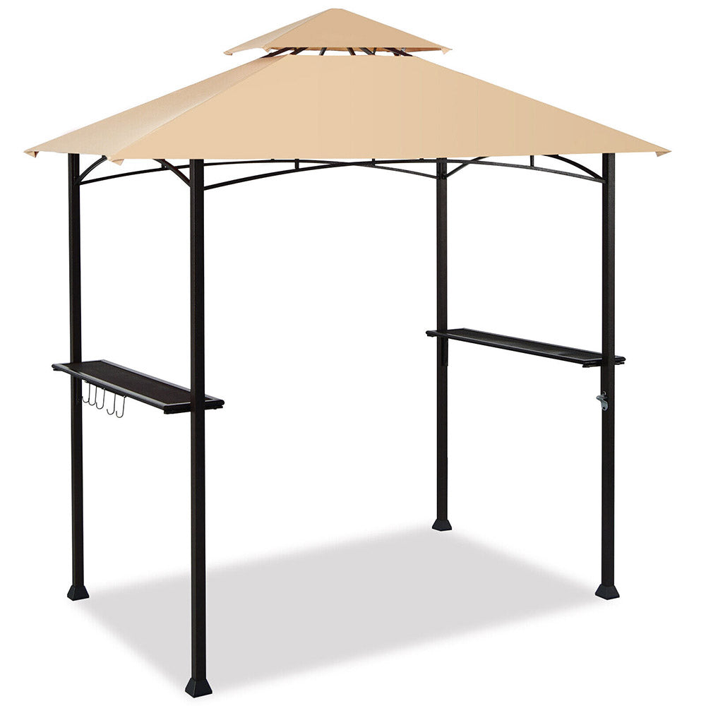 Party Time! BBQ Bar & Grill/Canopy - Vented w/2-Tiers and Shelves