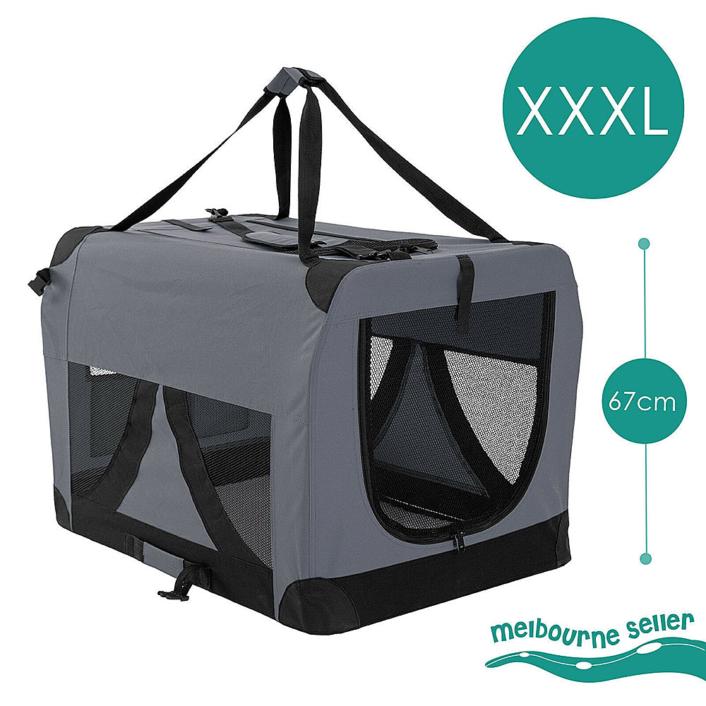 Doggy Days Portable Soft Dog Carrier XXXL - GREY