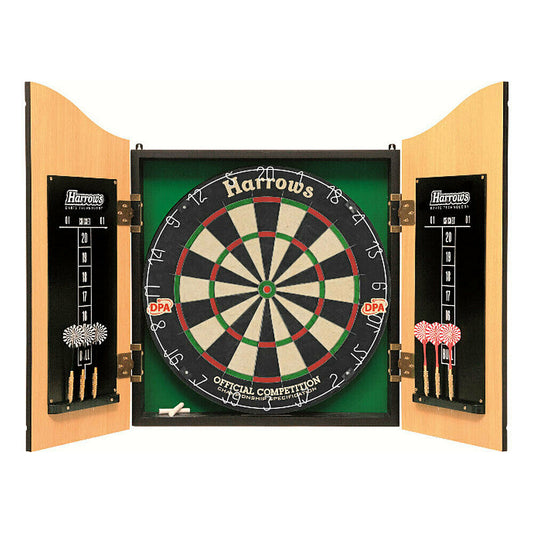 Dart Set/Dartboard Kit w/ Darts, Chalk and Duster