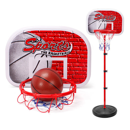 Kids Portable Adjustable Junior Basketball Hoop Set - 1.6m