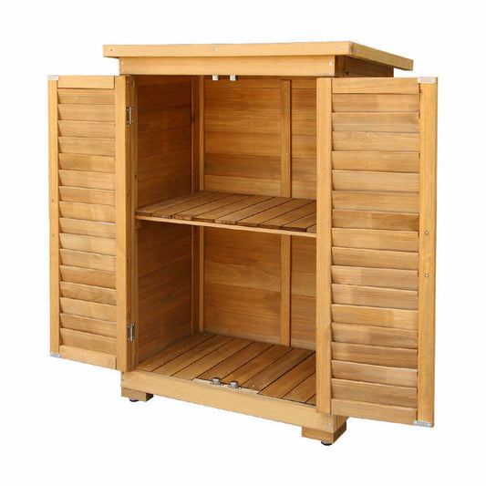 Garden Fir Wood Storage/Box Cabinet