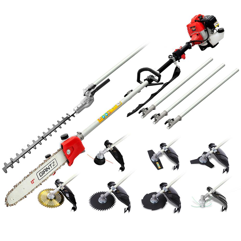 9 in1 Pole Chainsaw Set - 62cc,  1000w , 15 Speed Levels - Deluxe Home Delight