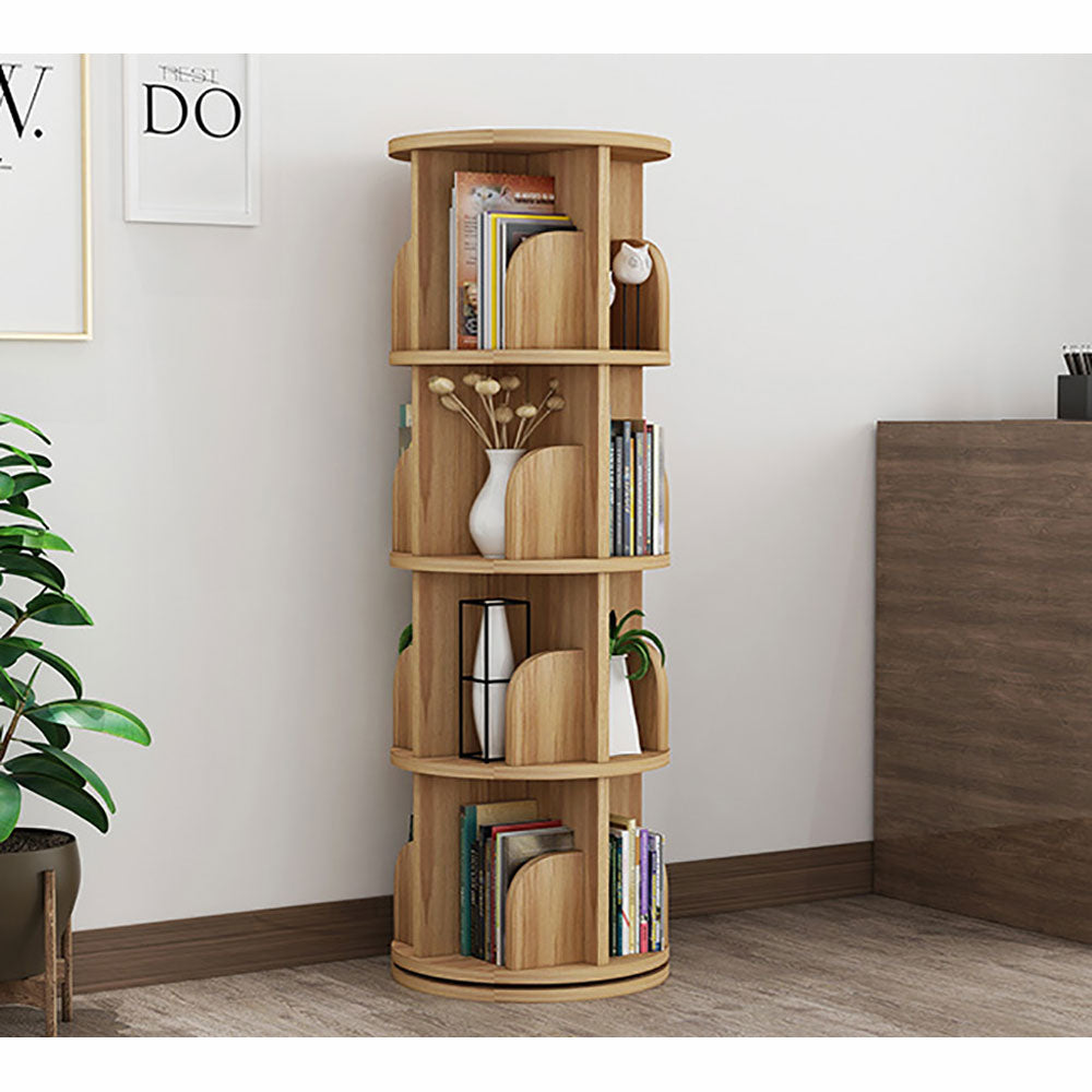 Avanta 360-degree Rotating 3, 4 & 5 Tier Display Shelf/Bookcases