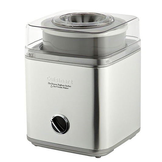 Deluxe Luxury Living 2L Ice Cream & Frozen Yoghurt Maker in Stainless Brushed