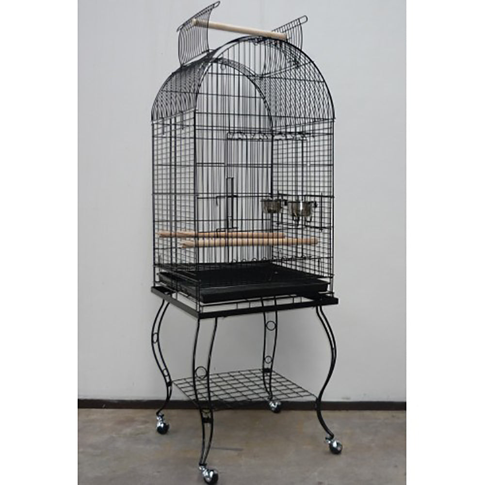 Large Aviary/Bird Cage with Open Roof - 158cm High