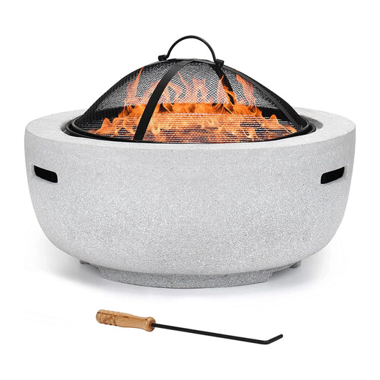 Valla Firepit/BBQ Smoker/Fireplace/Patio Heater-Brazier - 2 Sizes 45 & 60cm