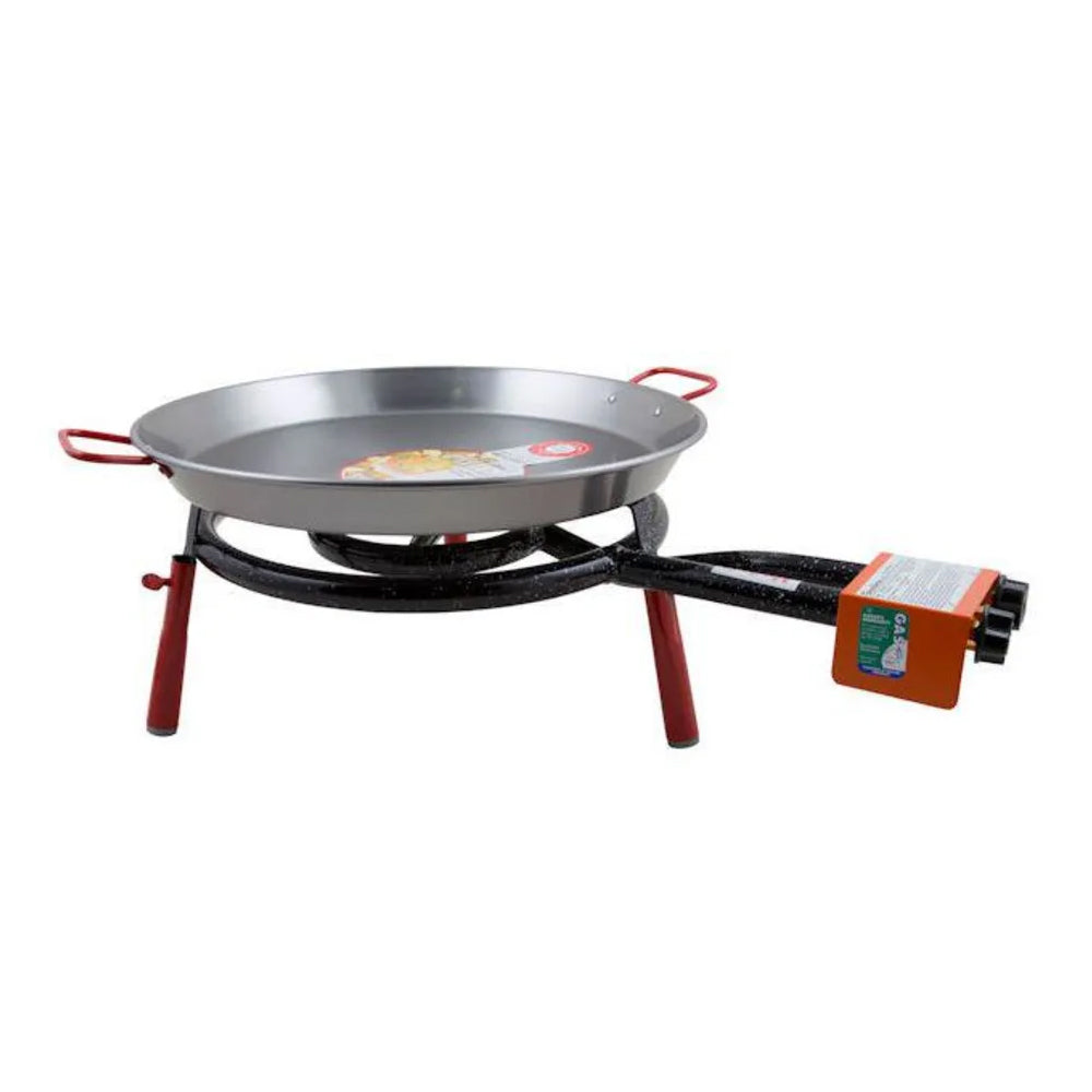 Paella Tabletop Gas Burner Set  - 2 Concentric Rings - Made in Spain - Deluxe Home Delight