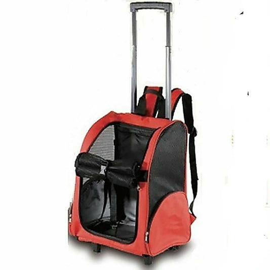 Dog  and Pet Safety Transport Carrier/Backpack/Trolley - 36 x 30 x 49cm