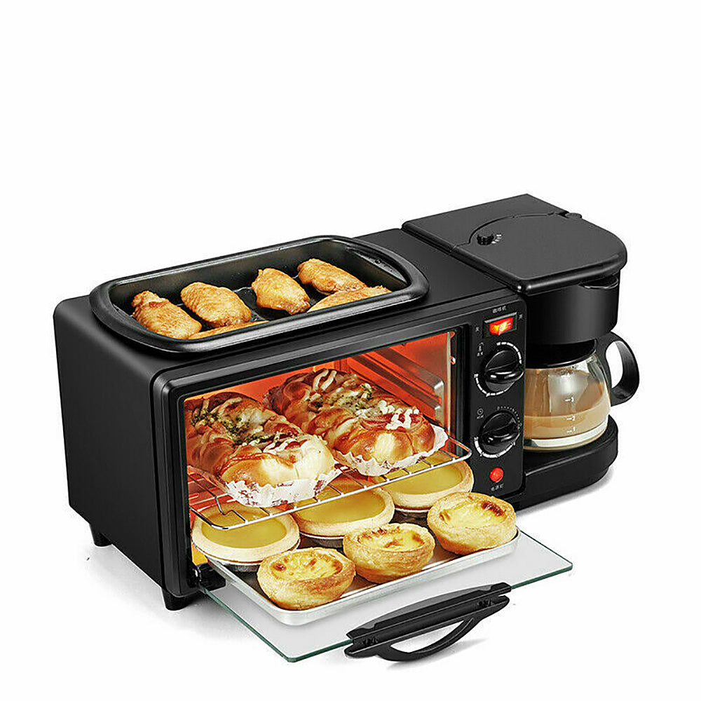 Multifunction 3 in 1 Breakfast Making Machine - for coffee, pizza, bread etc etc