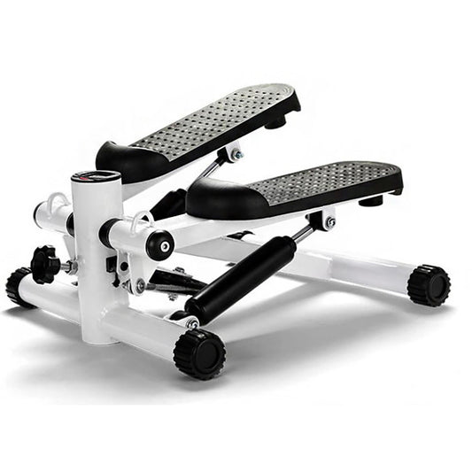 Twist Cardio Mini Stepper - Steel Frame, LCD Computer, Bonus Resistance Bands - Deluxe Home Delight