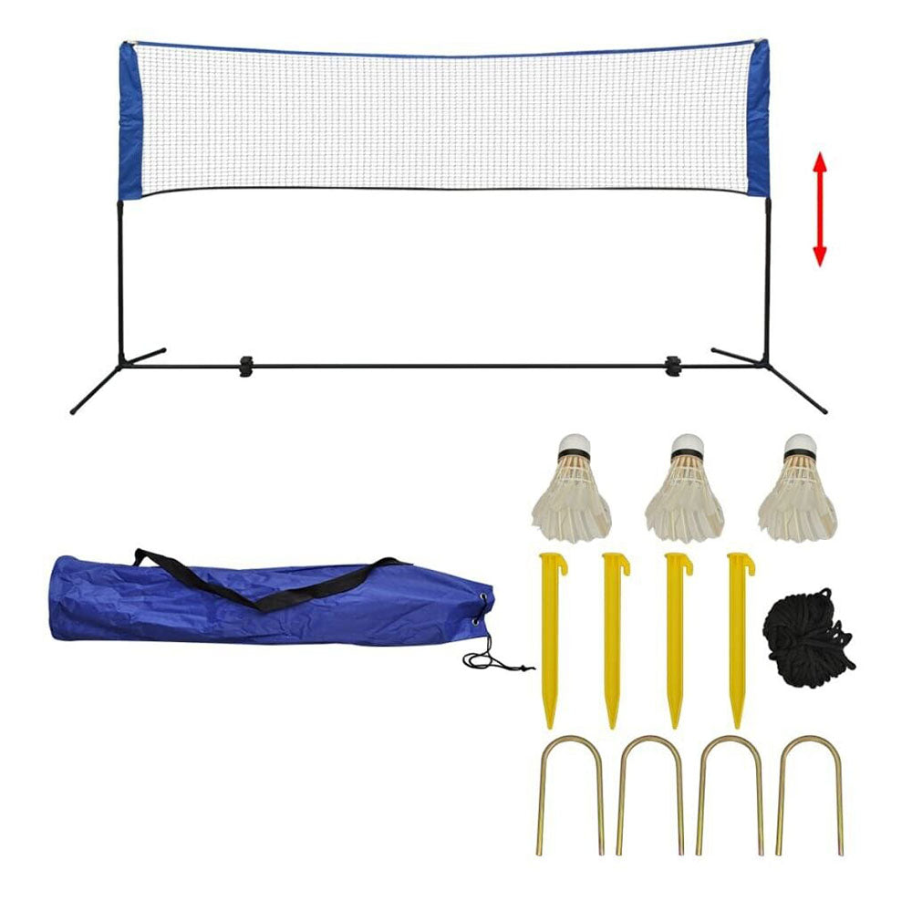 EasyGoing Badminton Net Set with Shuttlecocks - 3M & 5M Nets