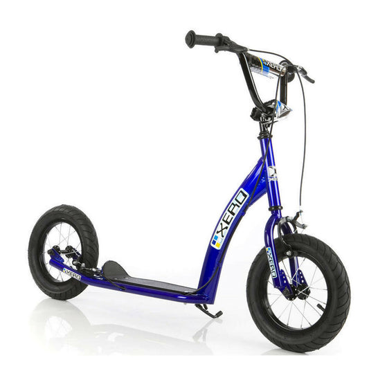 BMX  Racing Scooter w/Alloy Spokes Ages 3+ --- Blue or Purple - Deluxe Home Delight