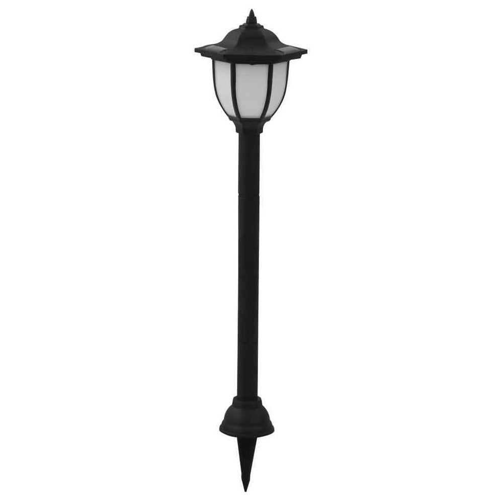 Outdoor LED Solar Lamps 3 pc set in Black