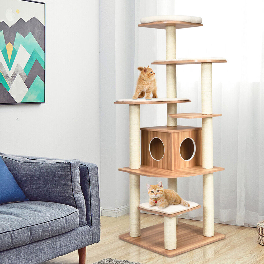 Kitty Love Cat Tree Scratcher & Activity Centre/Condo