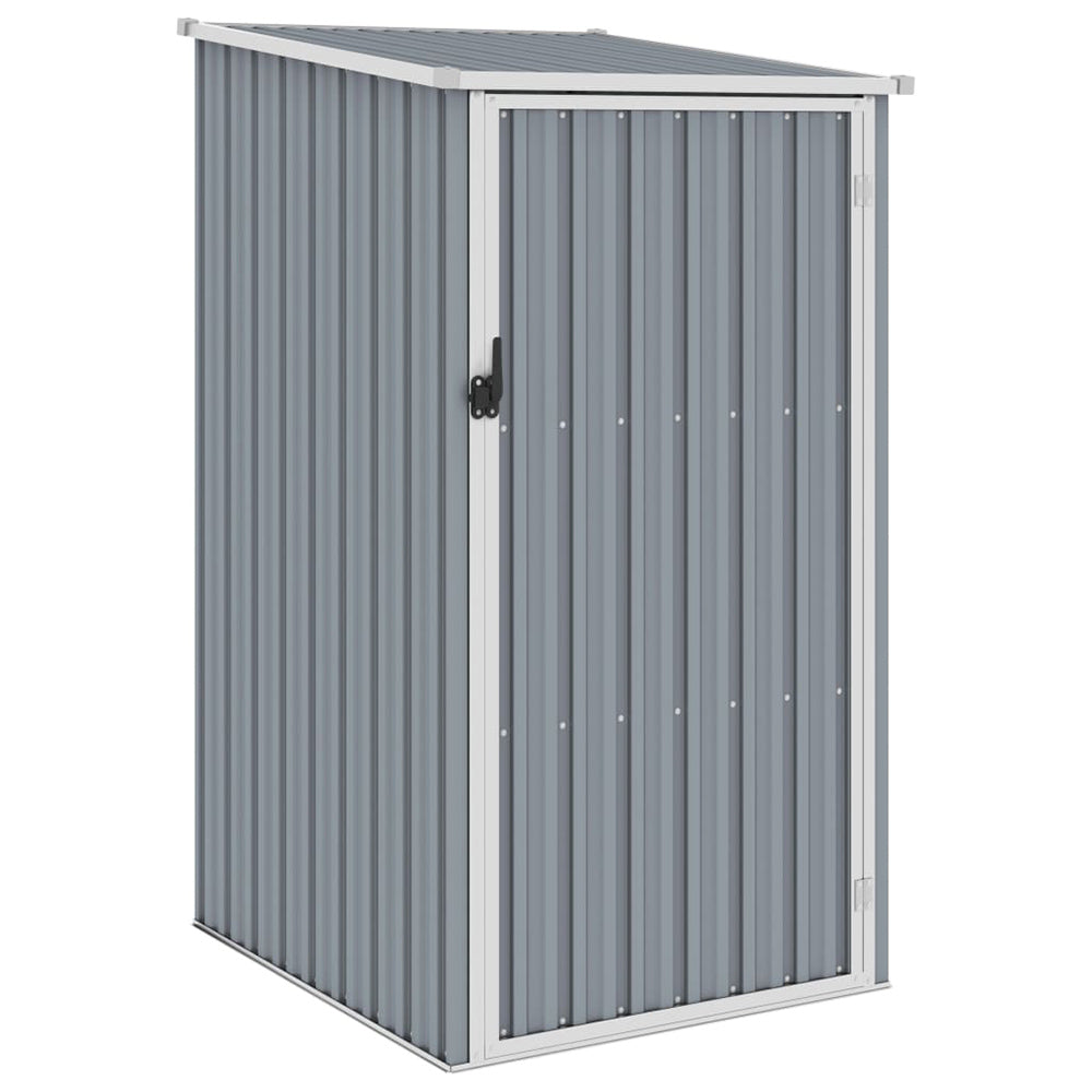 Galvanised Steel Garden Shed - 87x98x159 cm