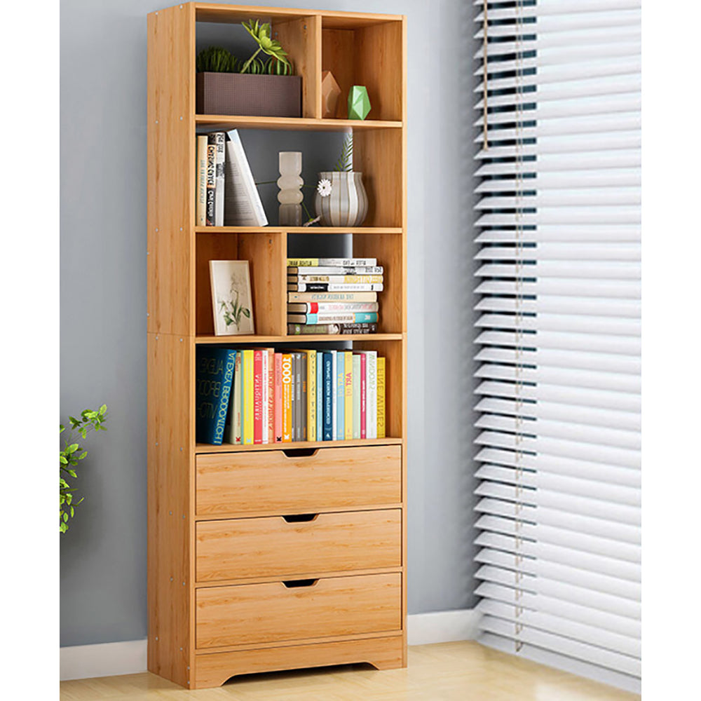 Imperia 1.8m Tall Shelf Cupboard/Bookshelf w/Drawers