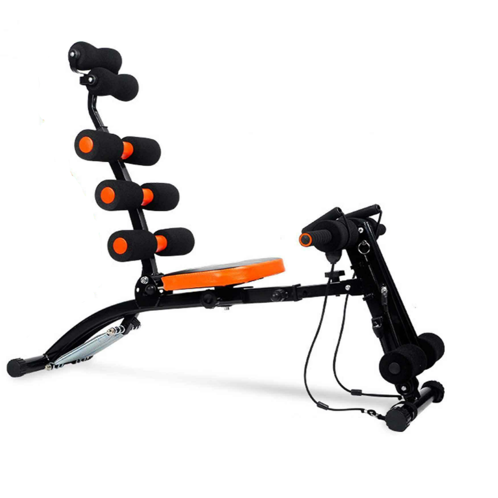 6 In 1 Abdominal Home Gym Machine Machine & Core Exercise Bench - Deluxe Home Delight