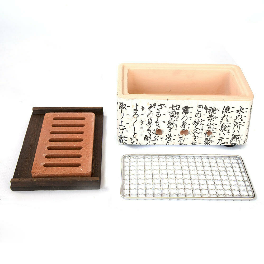 Mini Handmade Portable Japanese Ceramic Hibachi