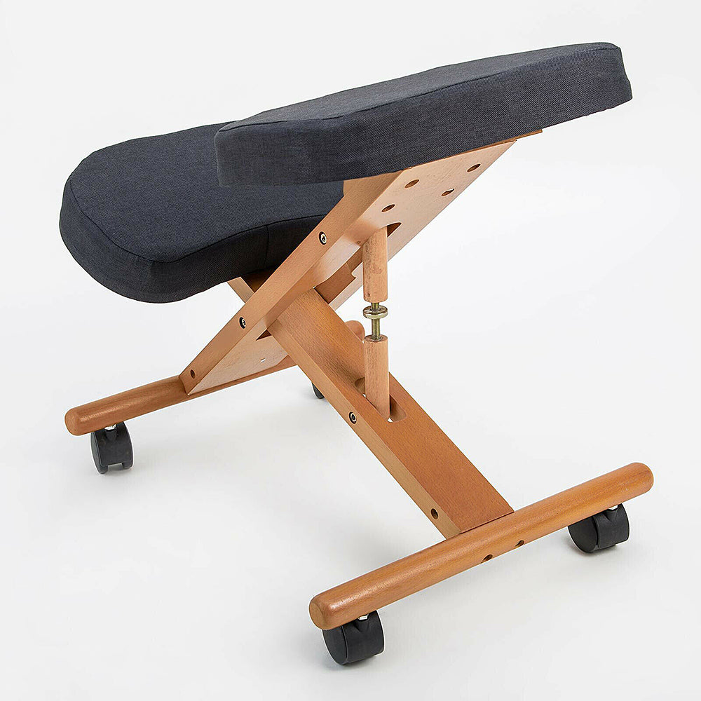 Ergonomic Adjustable Kneeling Chair --- BEIGE or BLACK