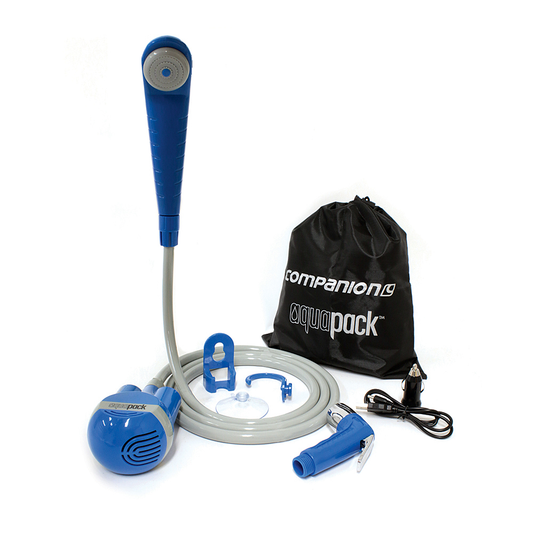 Easy Portable Rechargeable Camp Shower - goes anywhere!