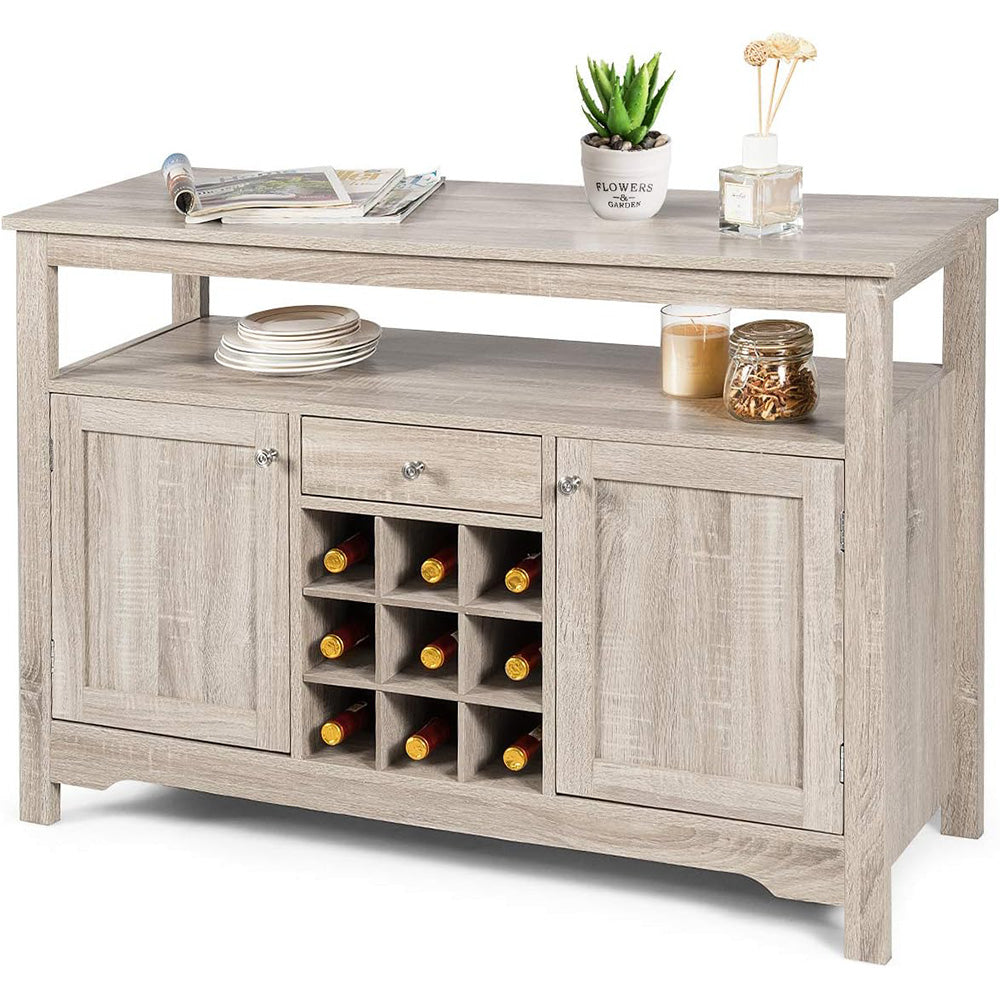 Nova Wine Cabinet/Sideboard Table with Drawer and Cupboards