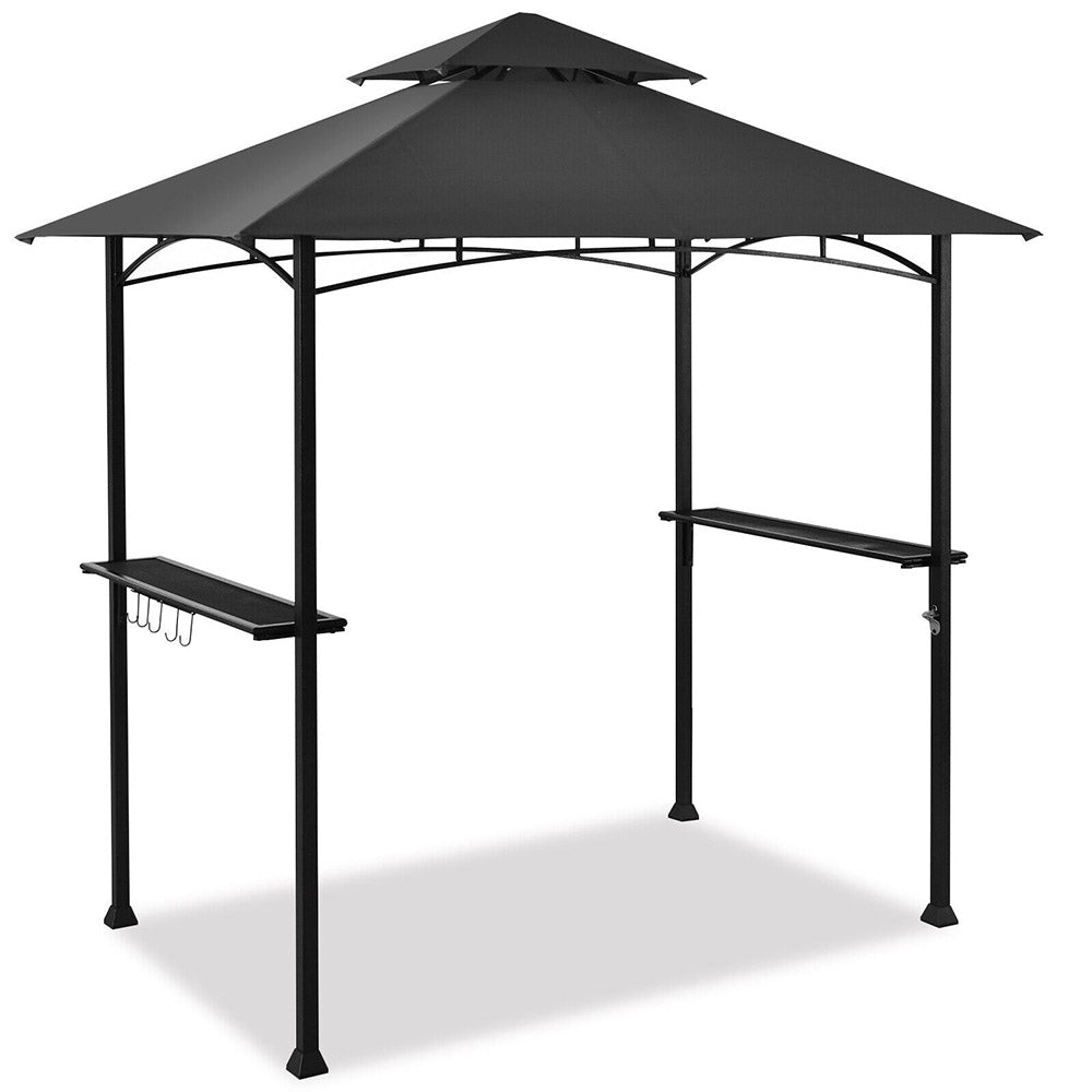 Party Time! BBQ Bar & Grill/Canopy - Vented w/2-Tiers and Shelves