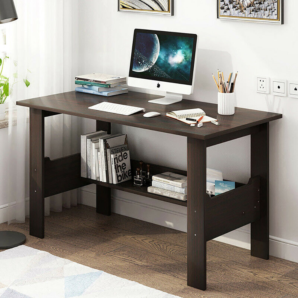 Simplista Computer Desk with Shelf