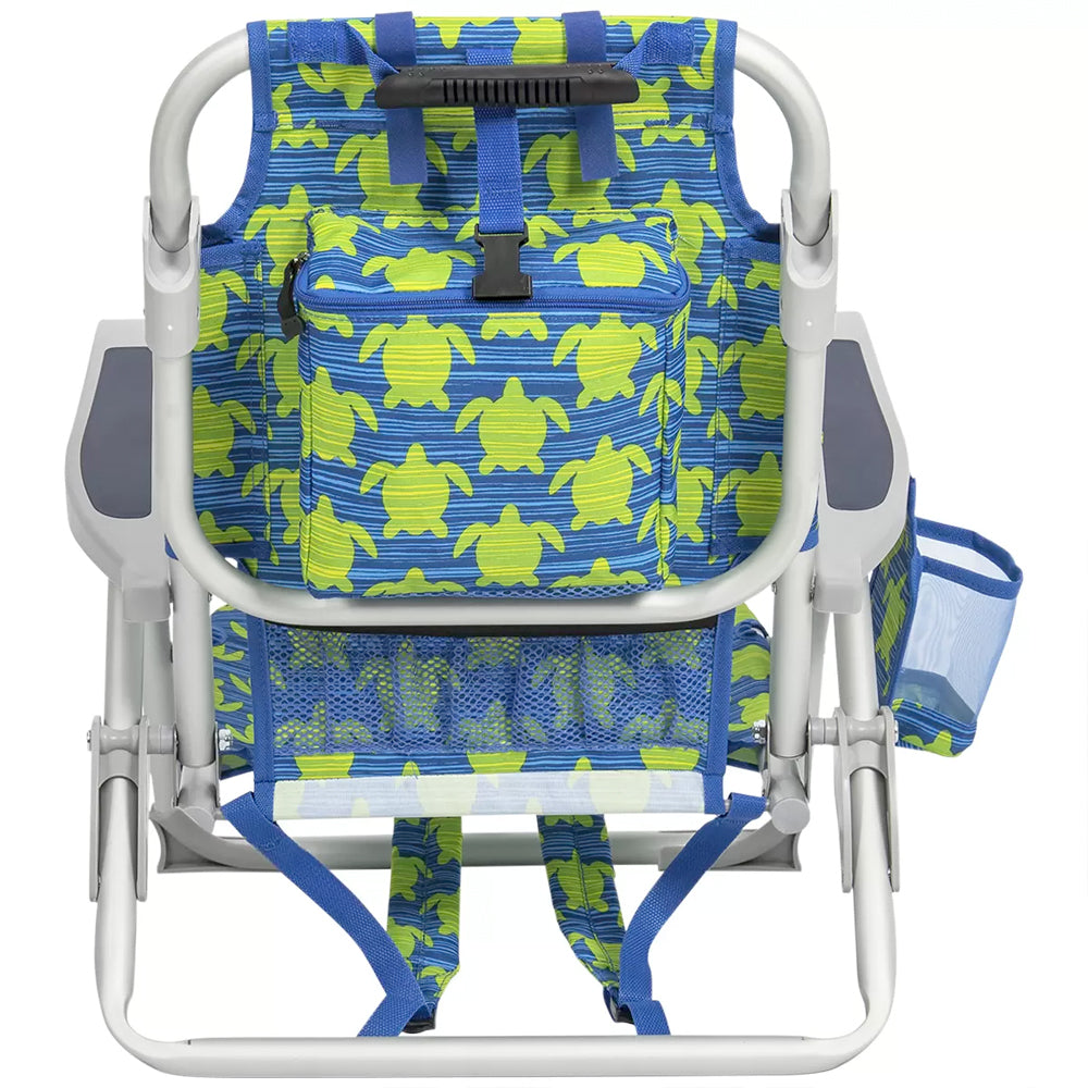 Summeroo Kids Backpack Beach Chair - 5 Positions, Storage, Backpack