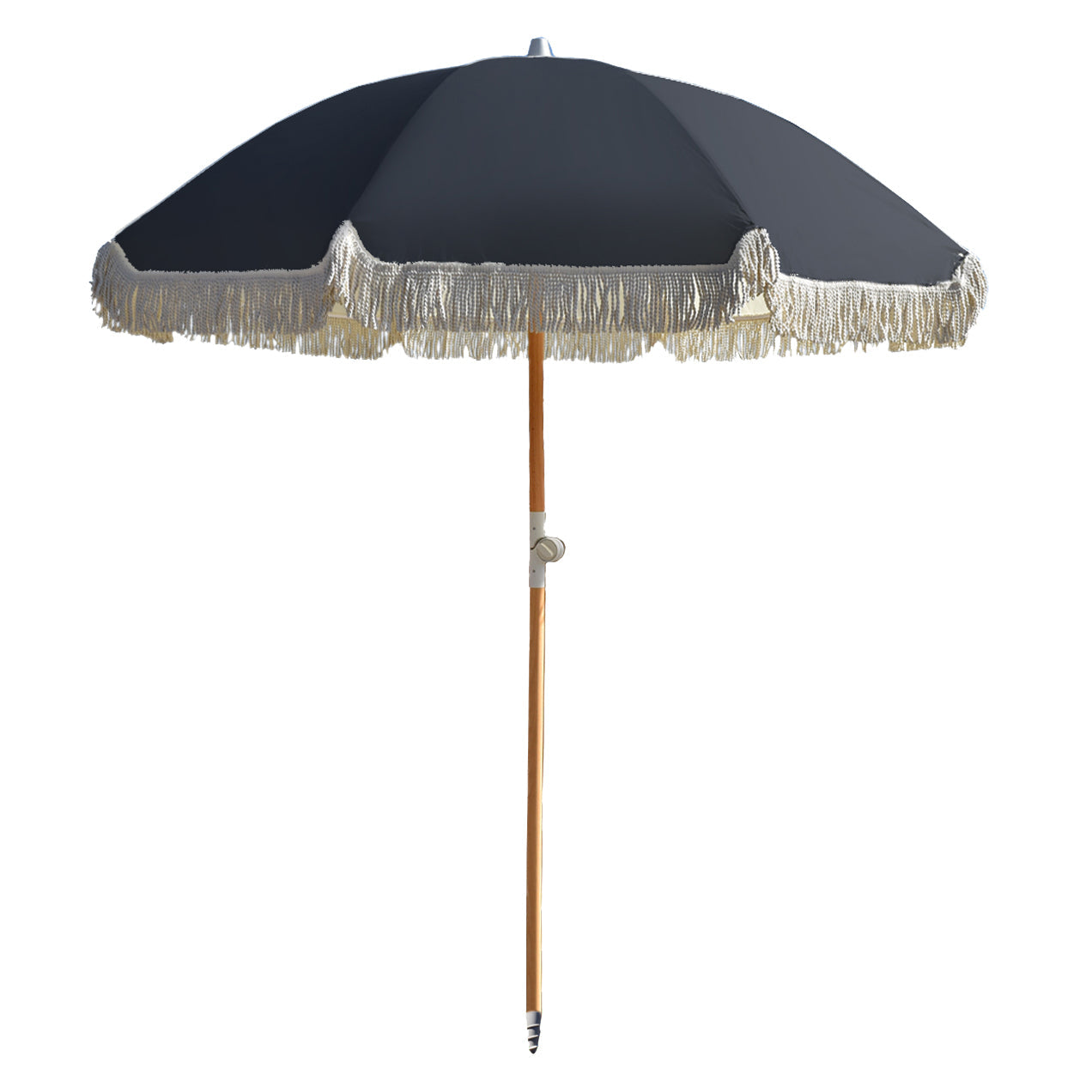 Zelda Fringed Beach Umbrella - 4 Cols