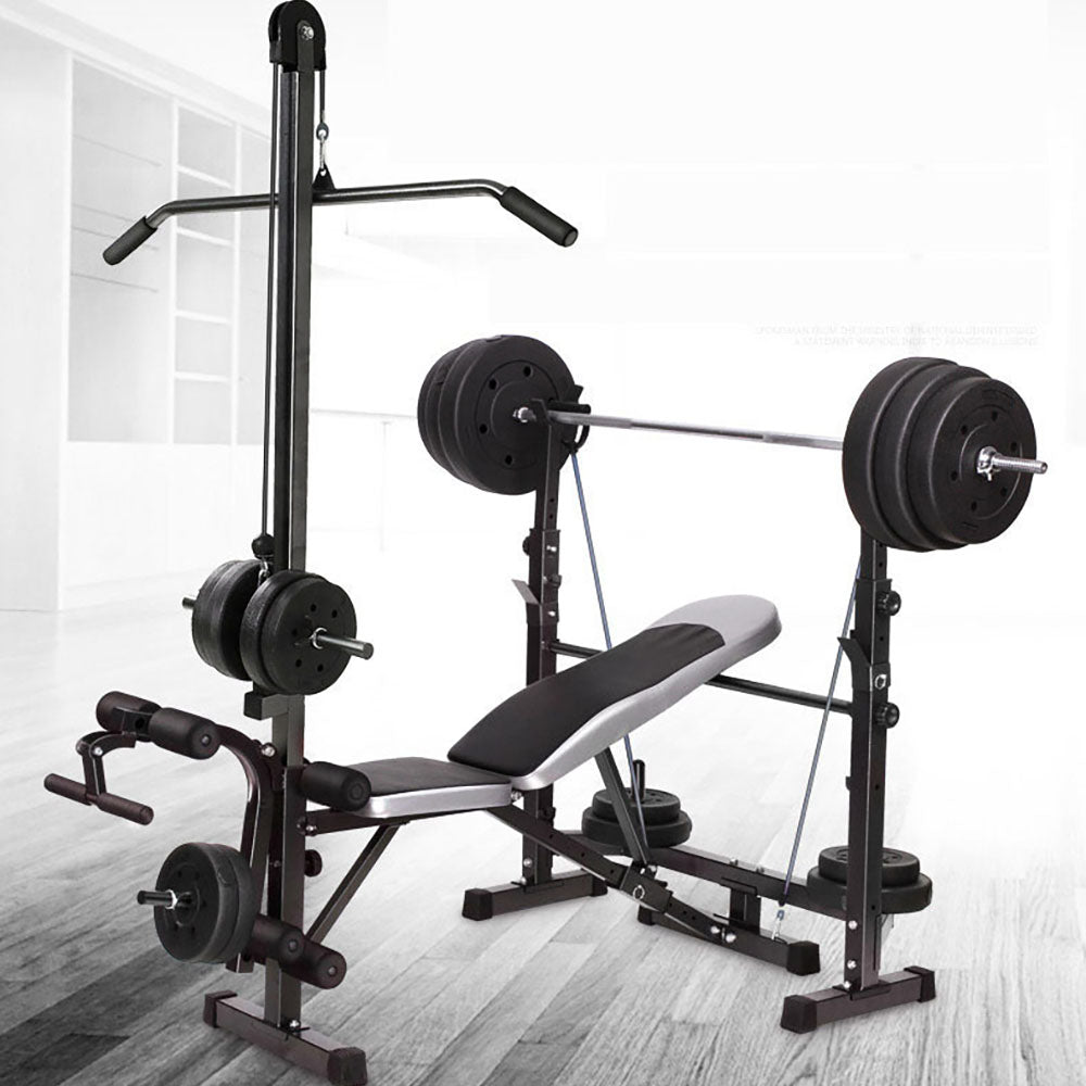 FitPlus 5 In 1 Multi-Station Weight Bench Press & Home Gym