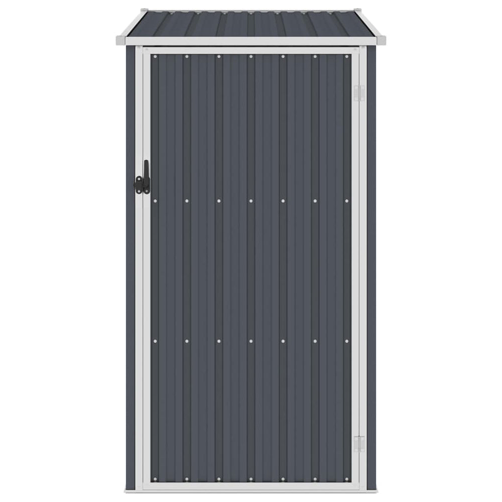 Galvanised Steel Garden Shed - 87x98x159 cm