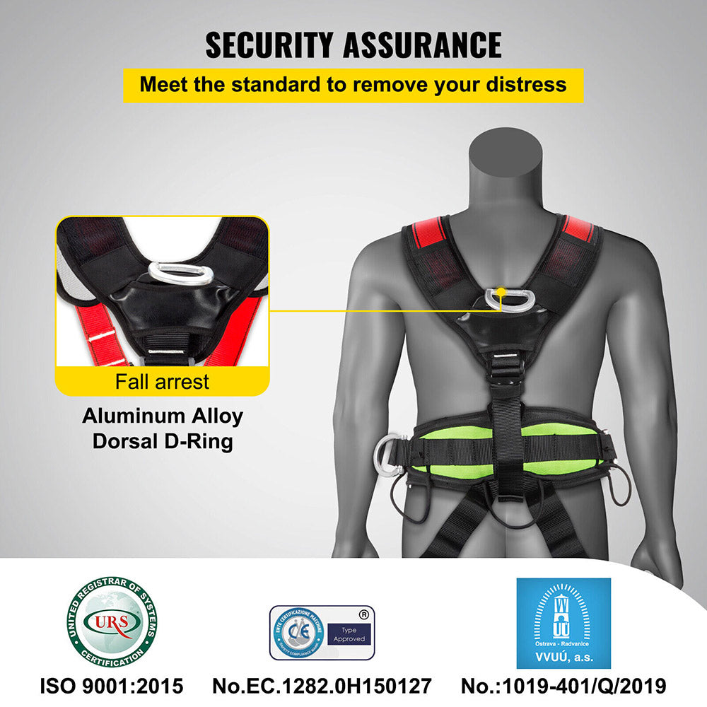 Vista Full Body Safety Harness/Rock & Tree Climbing