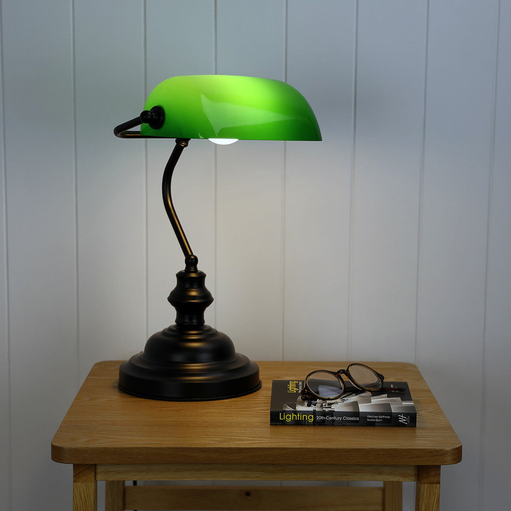 Traditional Bankers Desk Lamp