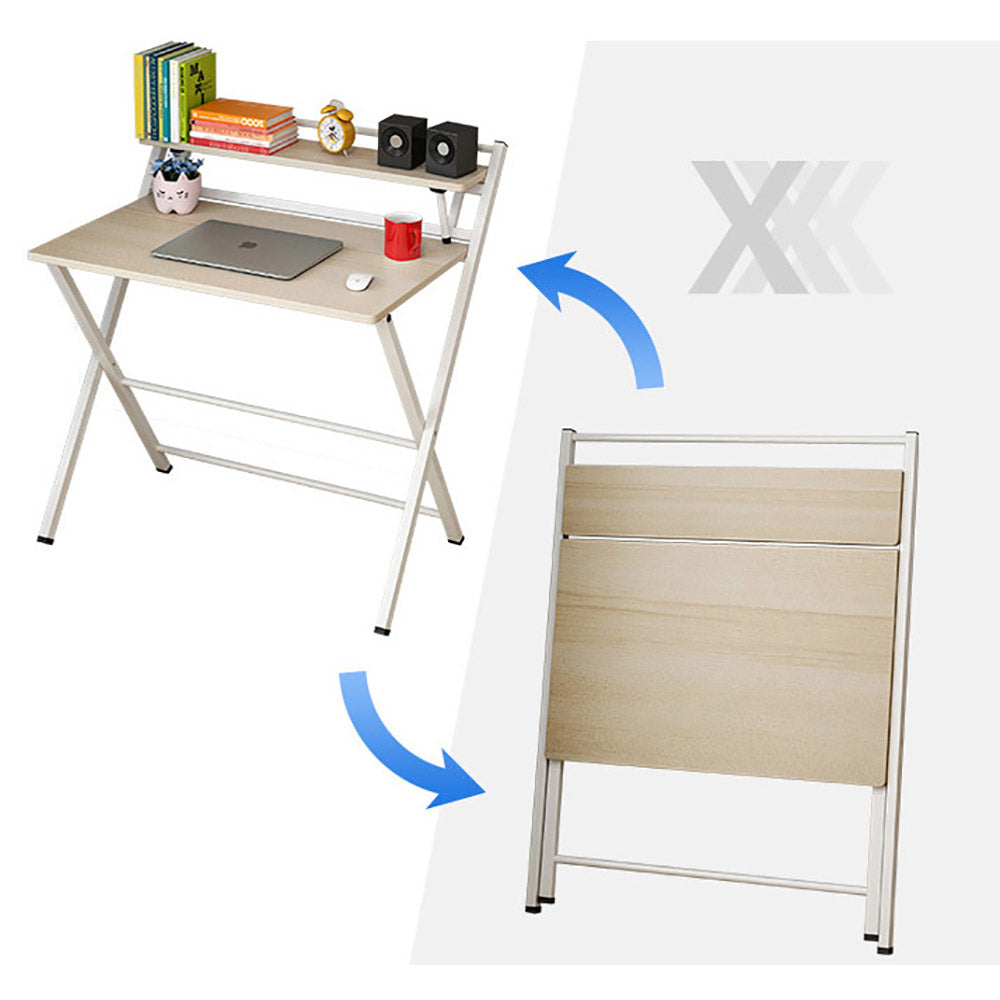 WeWork Folding Desk with Shelf - 100 cm - 2 sizes 84 and 100cm