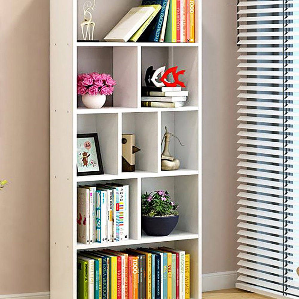 Bookshelf Organiser with 9 Spacious Shelve - 1.8m High, 3 Cols - Deluxe Home Delight