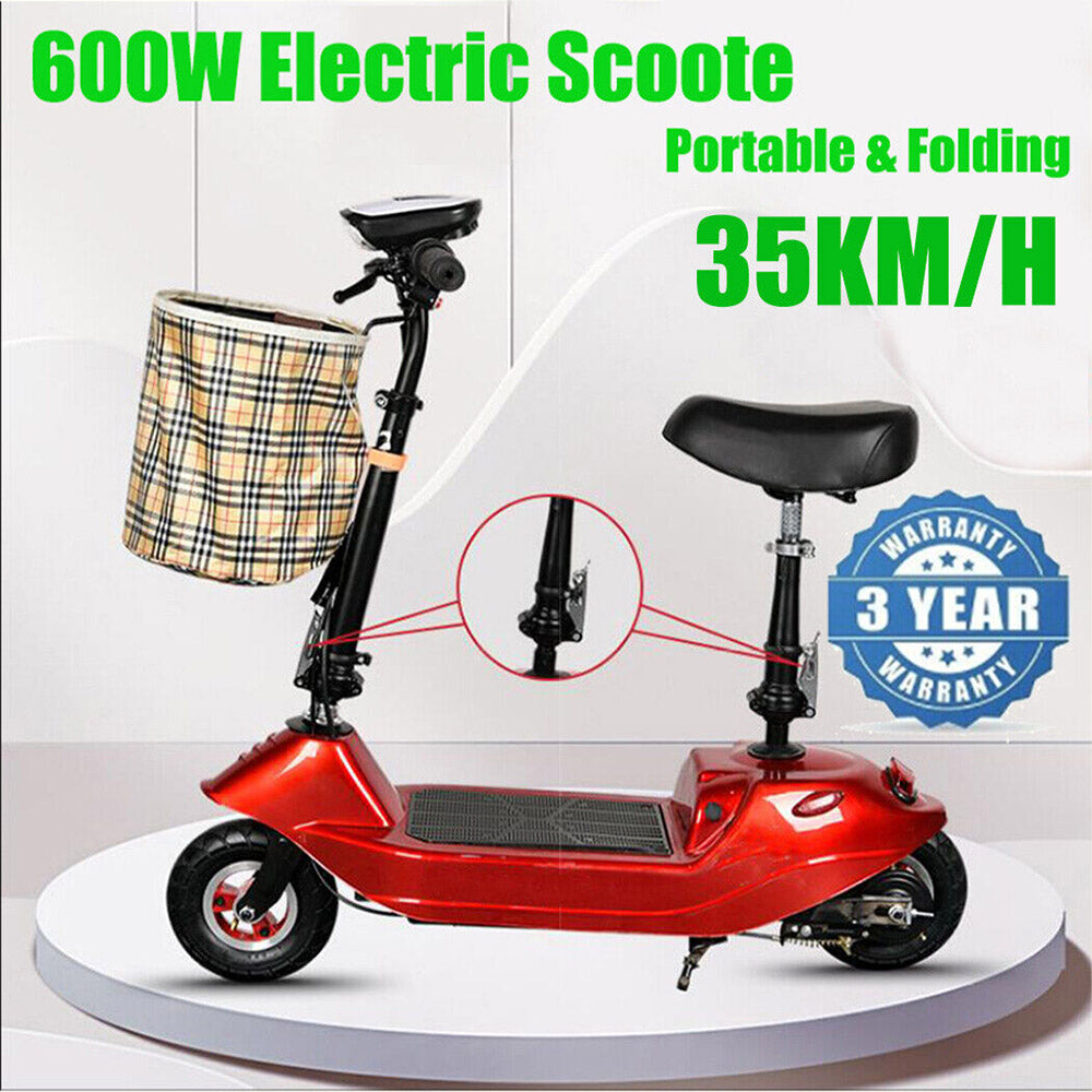 Vantage 35km/h Electric Scooter/Foldable Commuter Bike