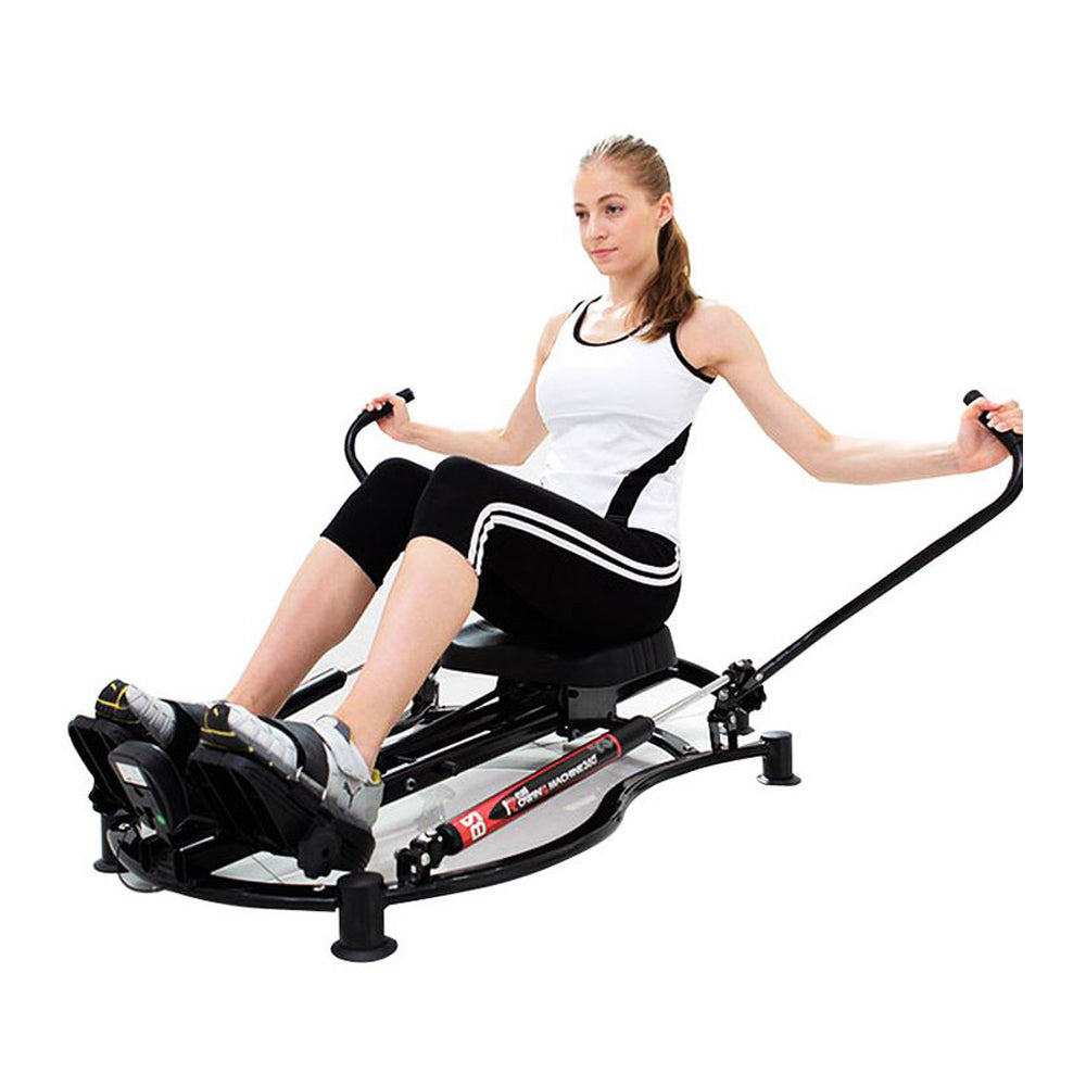 OOS FitFree Total Fitness Rowing Machine - Deluxe Home Delight