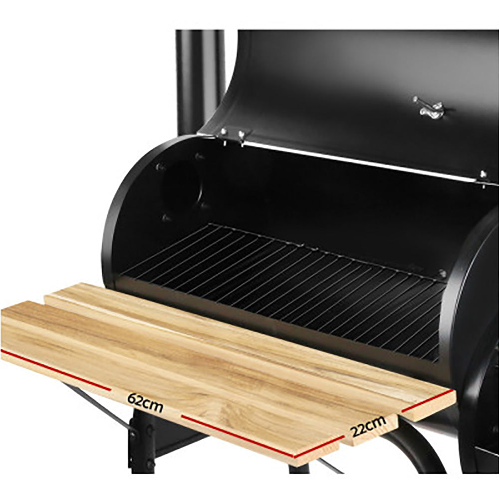 Franky's 2-in-1 Offset BBQ Smoker