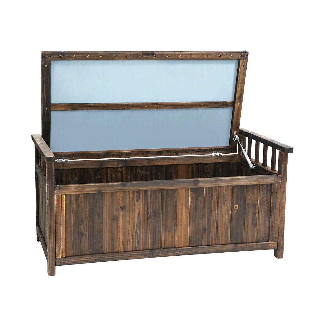 Outdoor Storage Box/Wooden Garden Bench