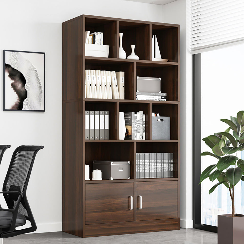 Vardana 10-Shelf 2-Door Cupboard/Booksh/Cabinet