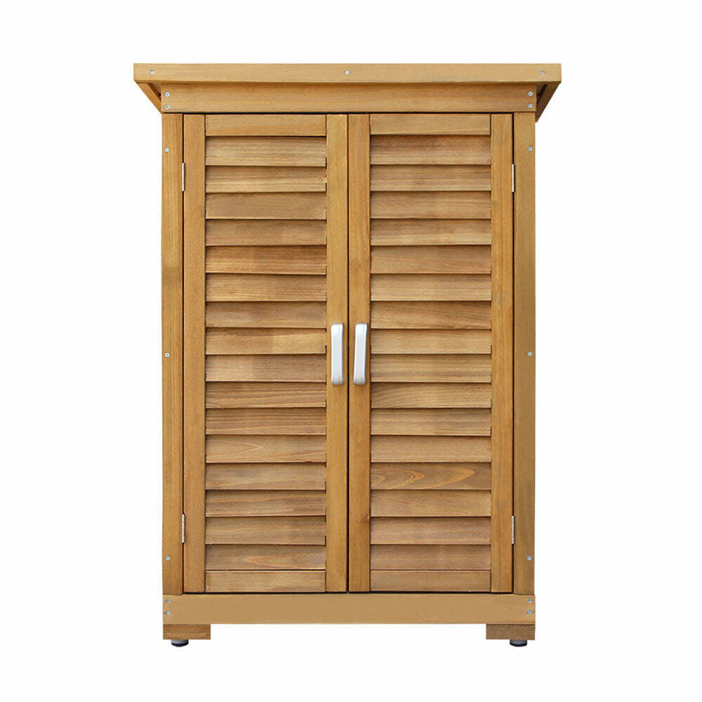 Garden Fir Wood Storage/Box Cabinet