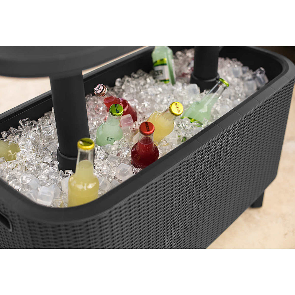 Freeya Beverage Table and Drinks Cooler w/Storage