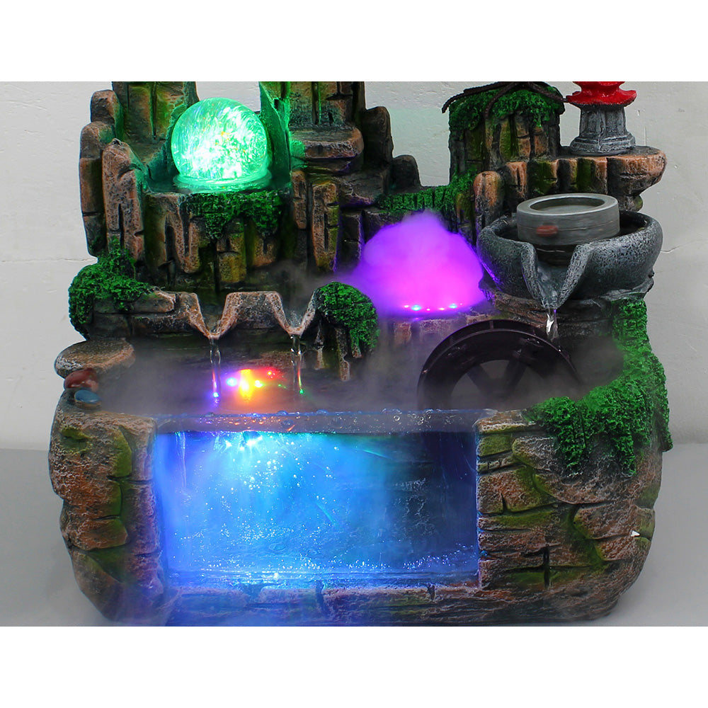 Fountain/Water Feature Ornament with Fish Tank