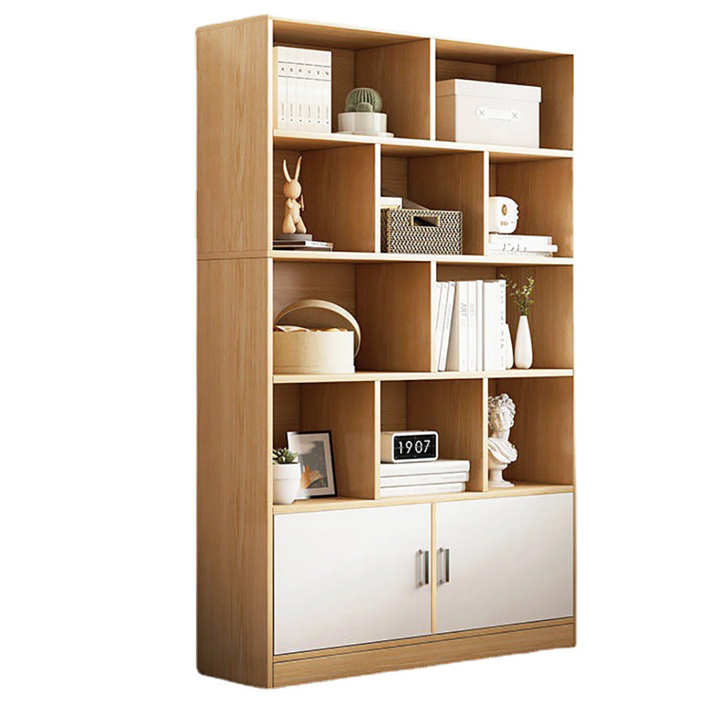 Vardana 10-Shelf 2-Door Cupboard/Booksh/Cabinet