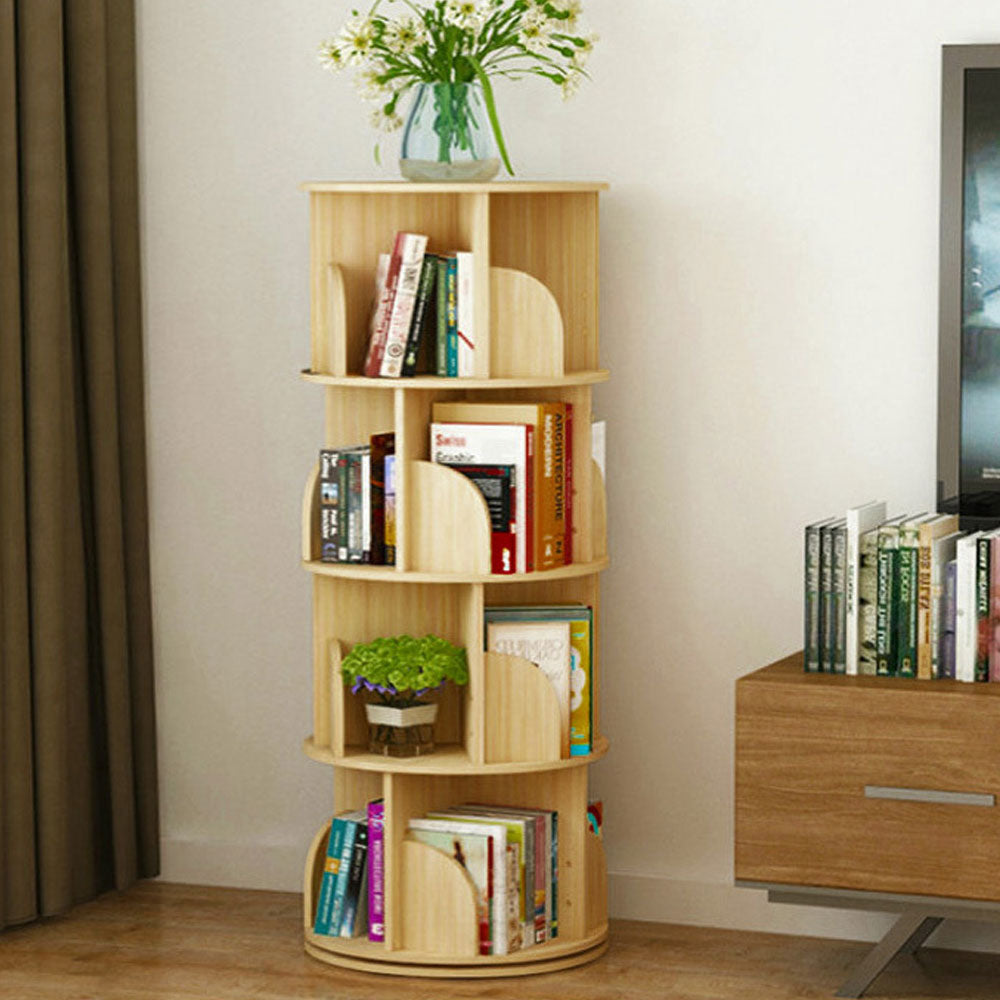 Avanta 360-degree Rotating 3, 4 & 5 Tier Display Shelf/Bookcases