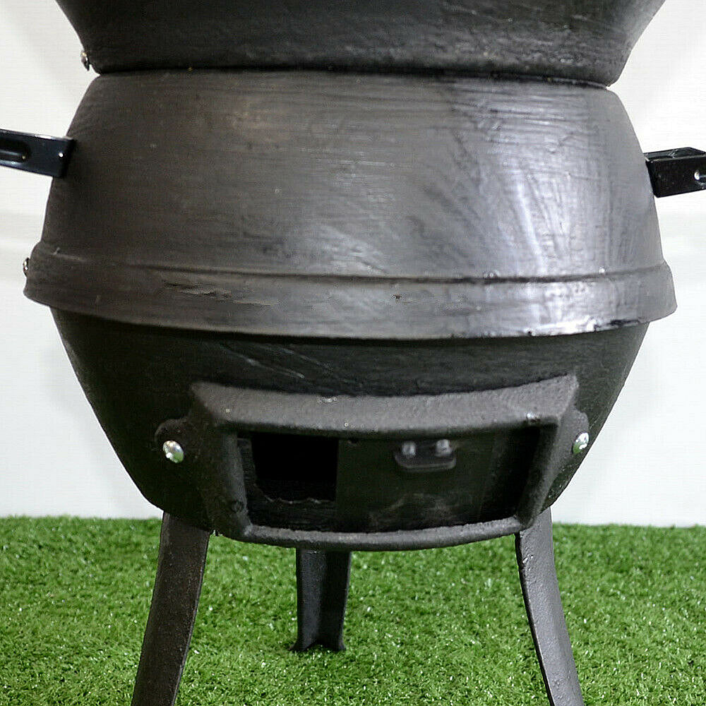 Sunset Cast Iron Camping Fire Pit & Cooking Stove