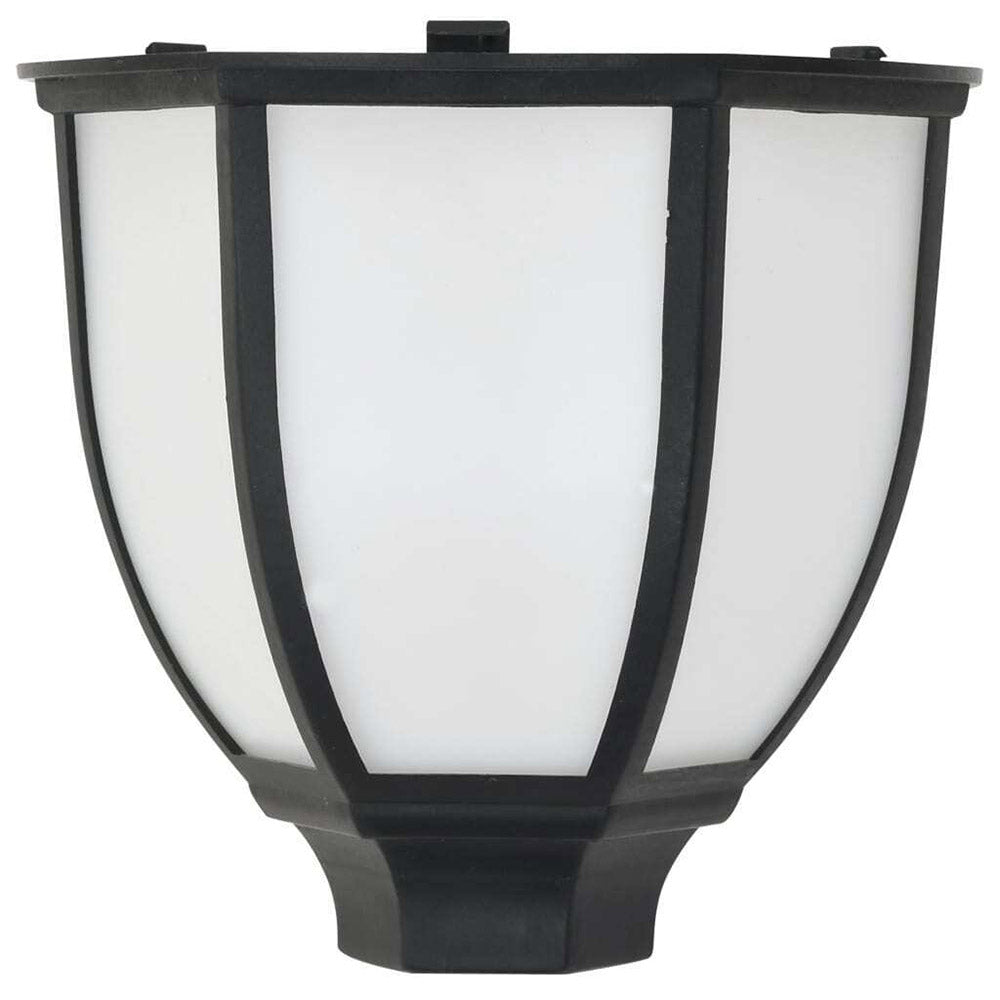 Outdoor LED Solar Lamps 3 pc set in Black