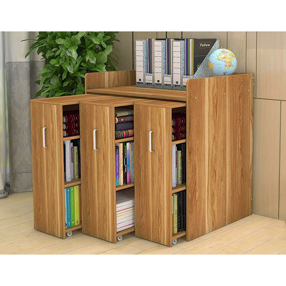 Vivida Vertical Cabinet/Filing-Shelving System 2, 3 and 4-Drawers in Natural Oak or White